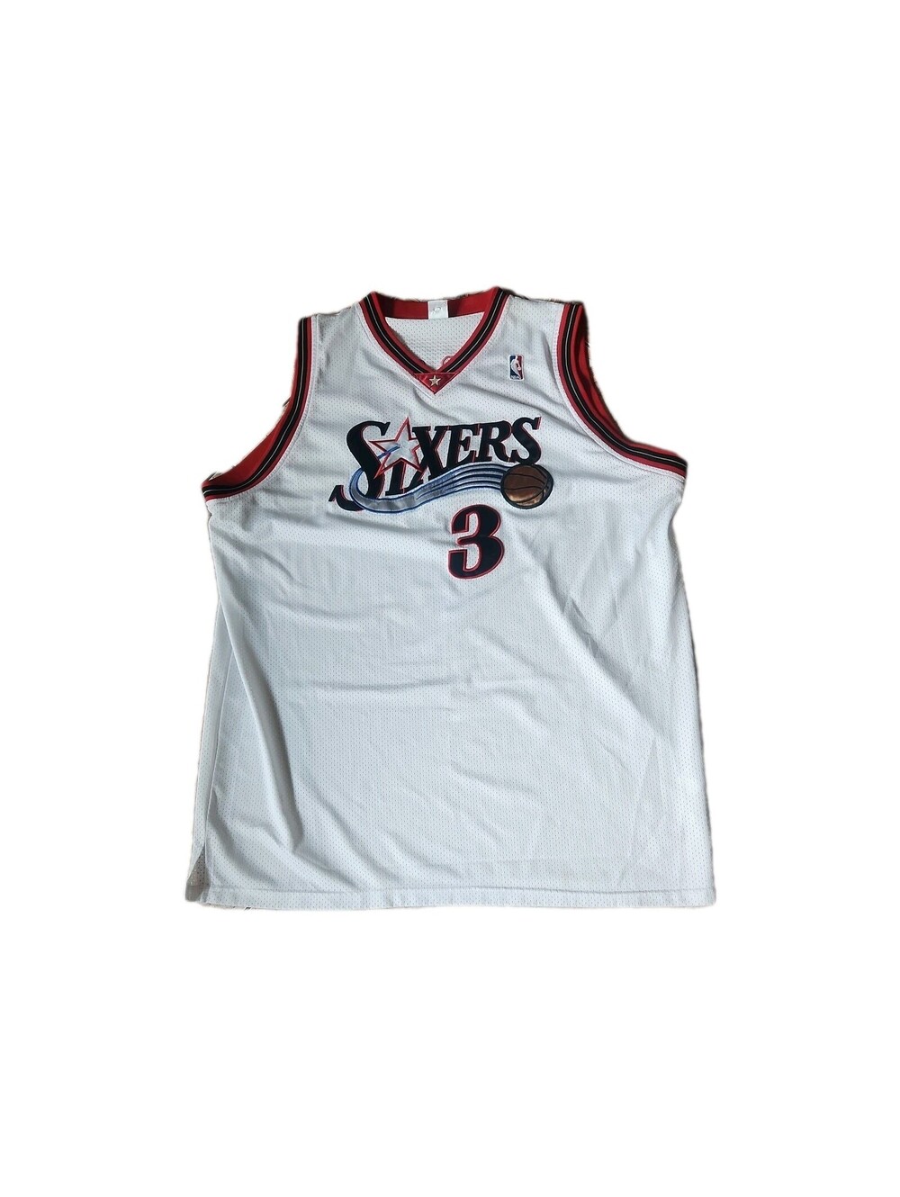 Allen Iverson Sixets Jersey Vintage Unbranded XXL